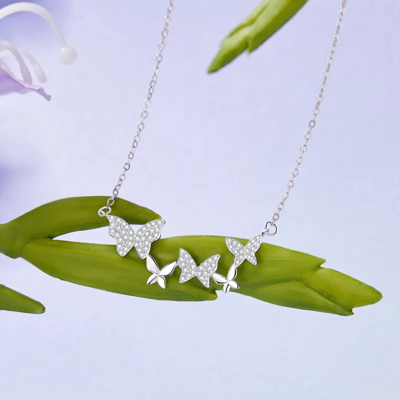 Branded Jewelry S925 Silver Necklaces Women's-3