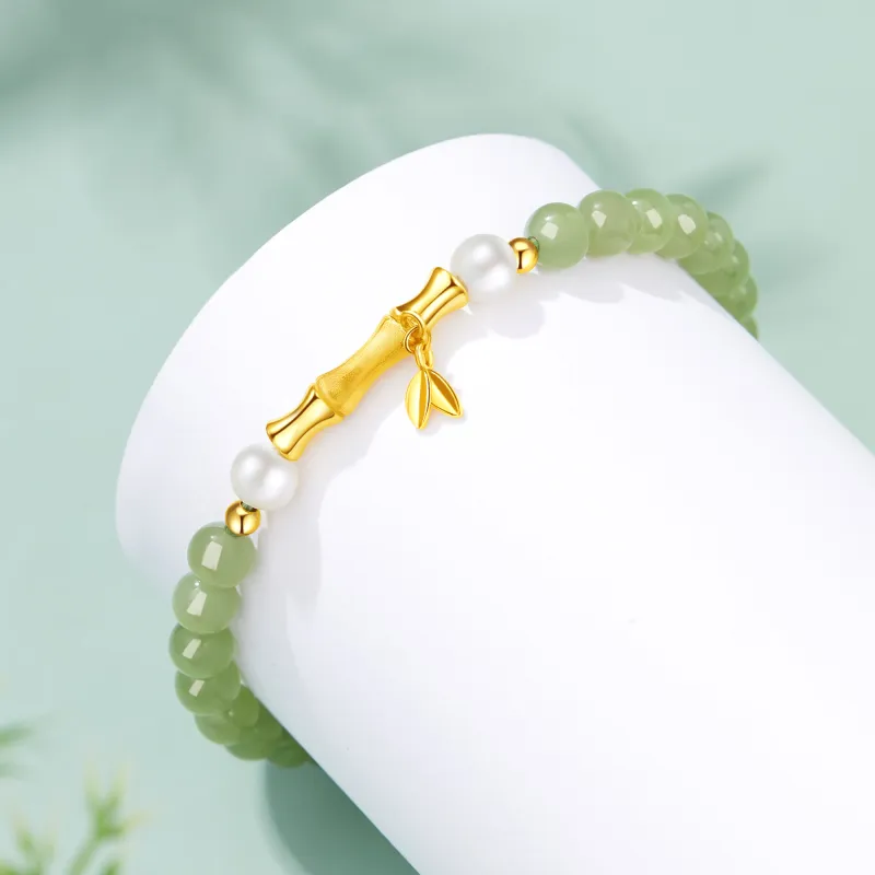 Branded Jewelry Bracelets Green Jade Women's-2