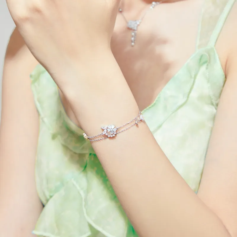 Branded Jewelry S925 Silver Bracelets Women's-1