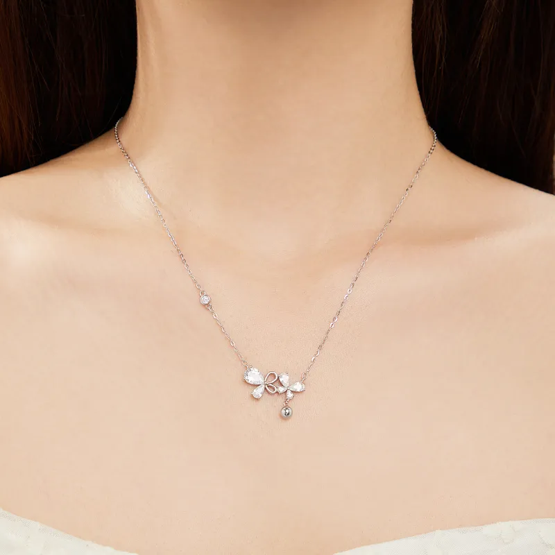 Branded Jewelry S999 Fine Silver Necklaces Women's-1