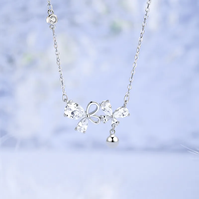 Branded Jewelry S999 Fine Silver Necklaces Women's-2