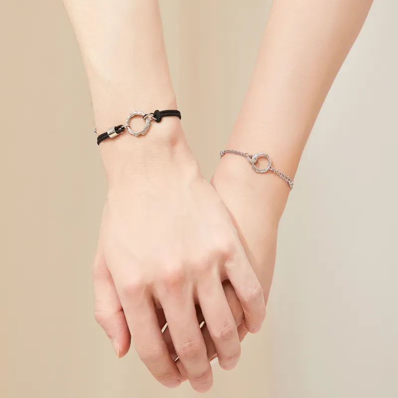 Branded Jewelry S925 Silver Bracelets Unisex-4