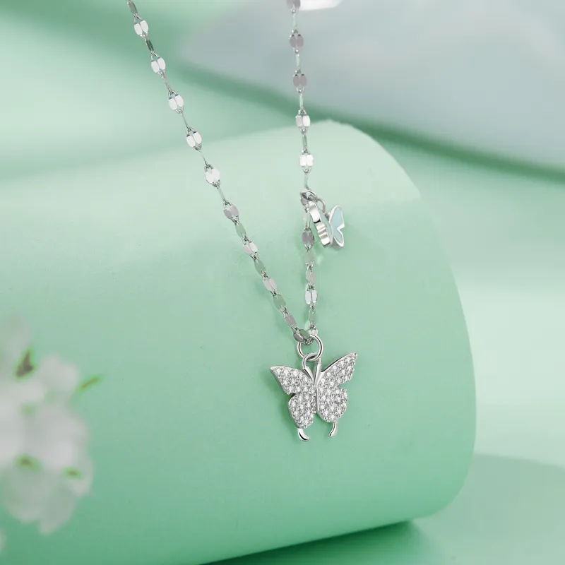 Branded Jewelry S925 Silver Necklaces Women's-3