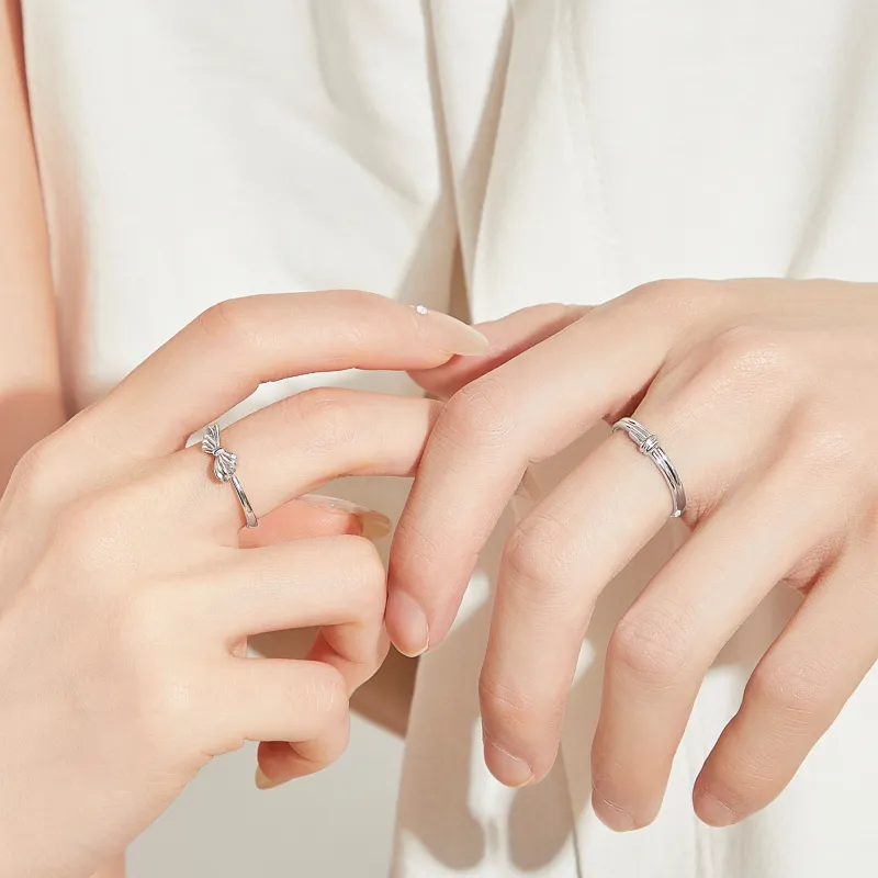 Branded Jewelry 925 Sterling Silver Rings Unisex-4