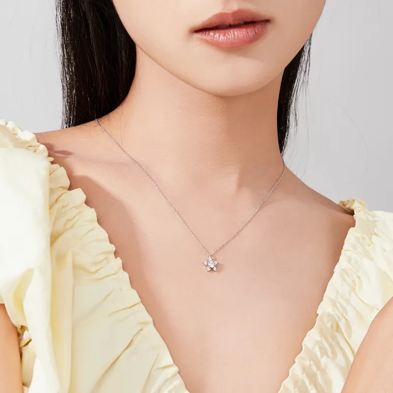 Branded Jewelry 925 Sterling Silver Necklaces Women's-4
