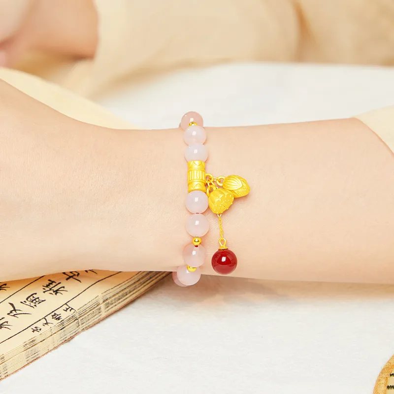 Branded Jewelry Agate Bracelets Women's-1
