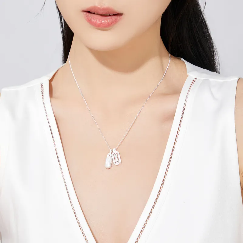 Branded Jewelry S925 Silver Necklaces Women's-3