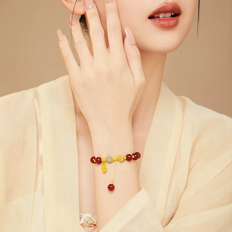 Branded Jewelry Natural Agate Bracelets Women's-3