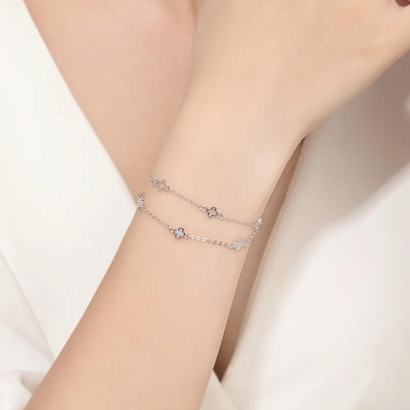 Branded Jewelry S925 Silver Bracelets Women's-6