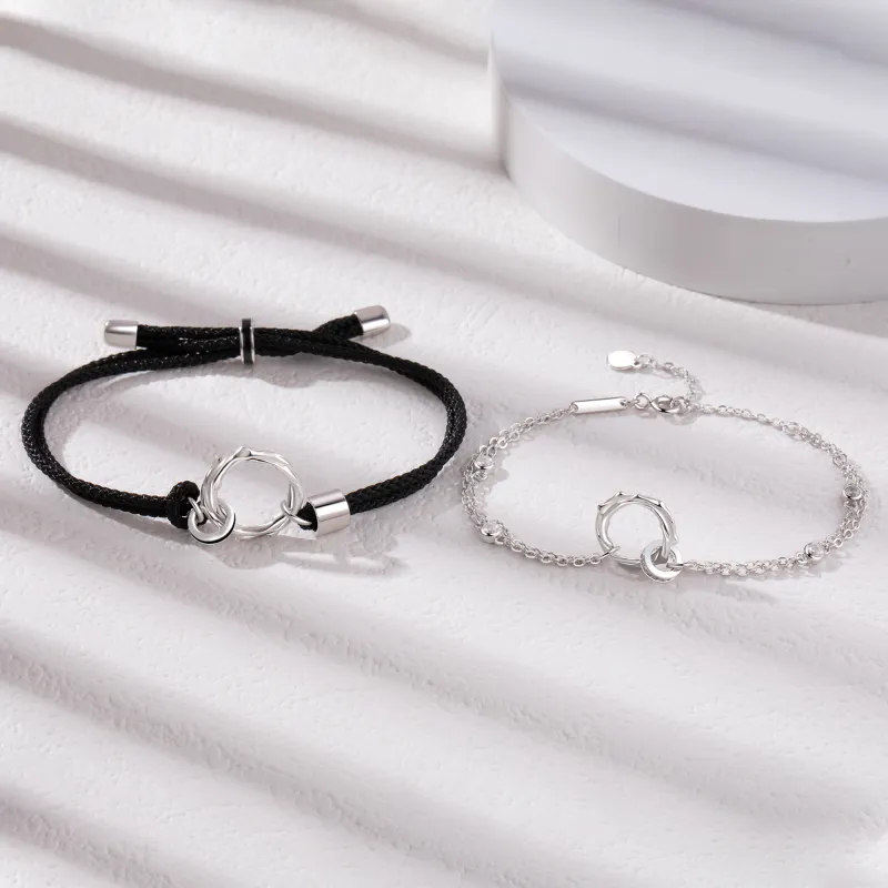 Branded Jewelry S925 Silver Bracelets Unisex-6