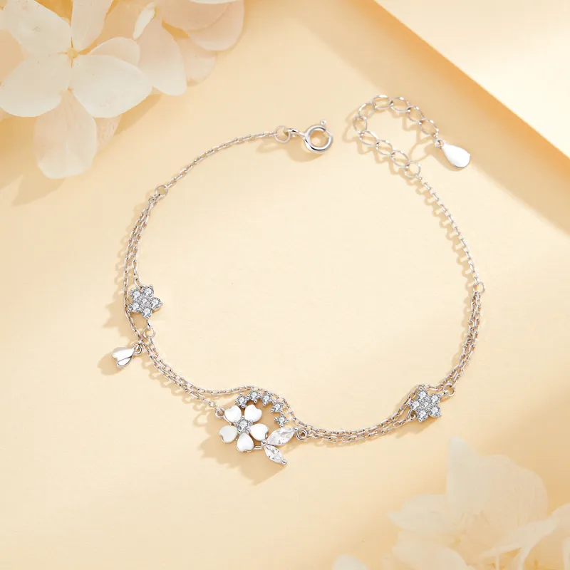 Branded Jewelry S925 Silver Bracelets Women's-4