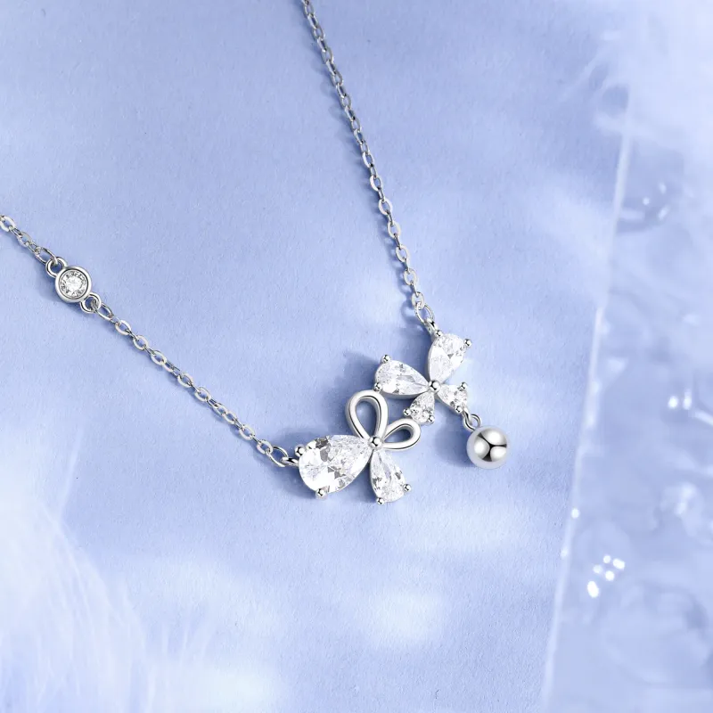 Branded Jewelry S999 Fine Silver Necklaces Women's-6