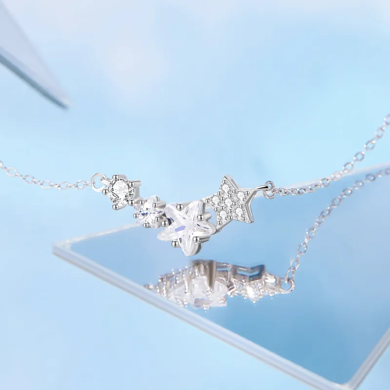 Branded Jewelry S925 Silver Necklaces Women's-3