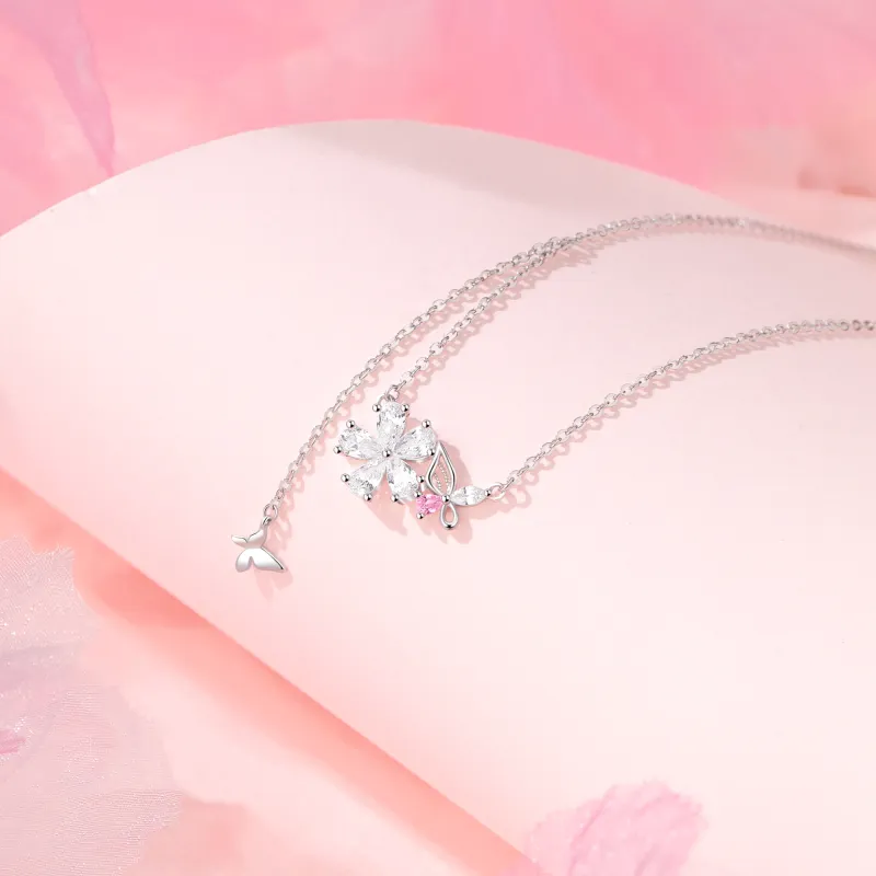 Branded Jewelry S925 Silver Necklaces Women's-5