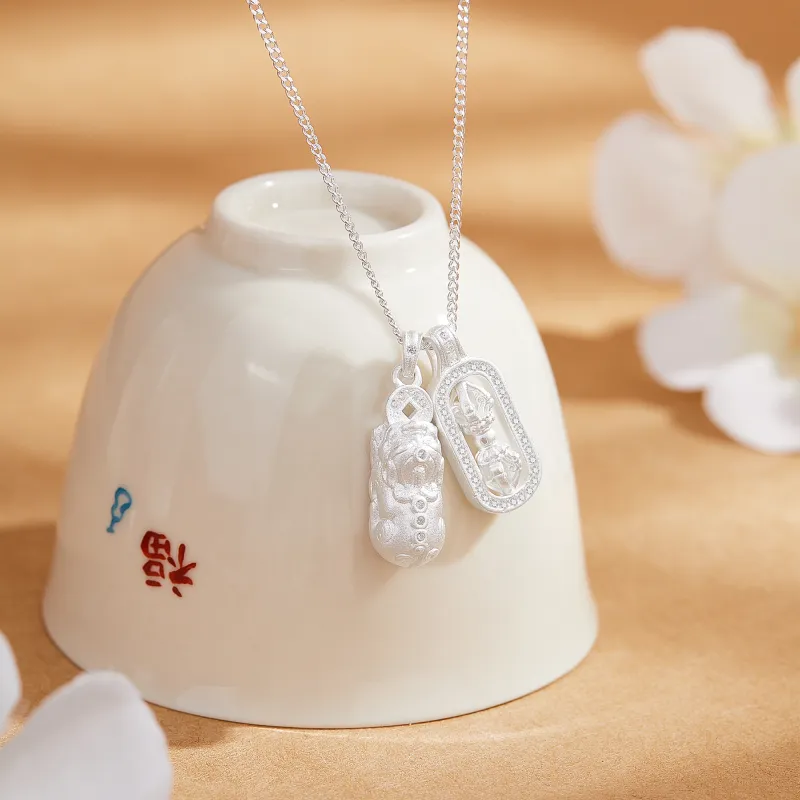 Branded Jewelry S925 Silver Necklaces Women's-2