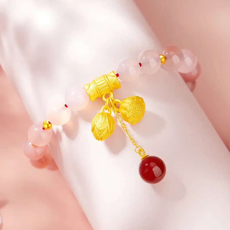 Branded Jewelry Agate Bracelets Women's-2