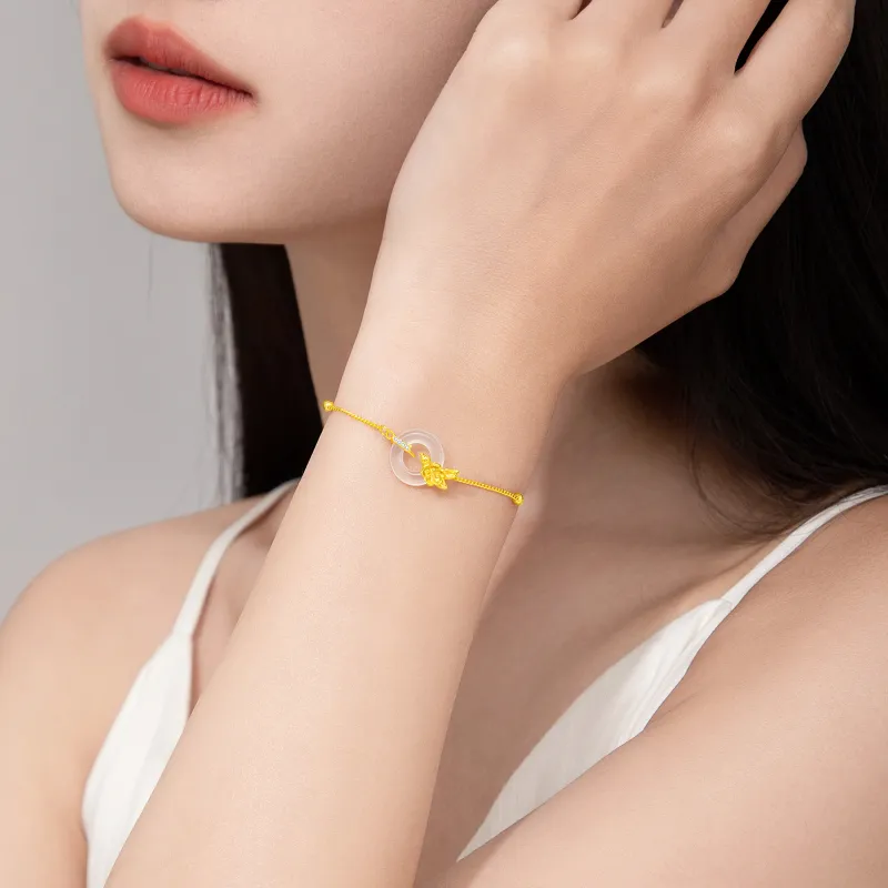 Branded Jewelry Chalcedony Jade Bracelets Women's-14