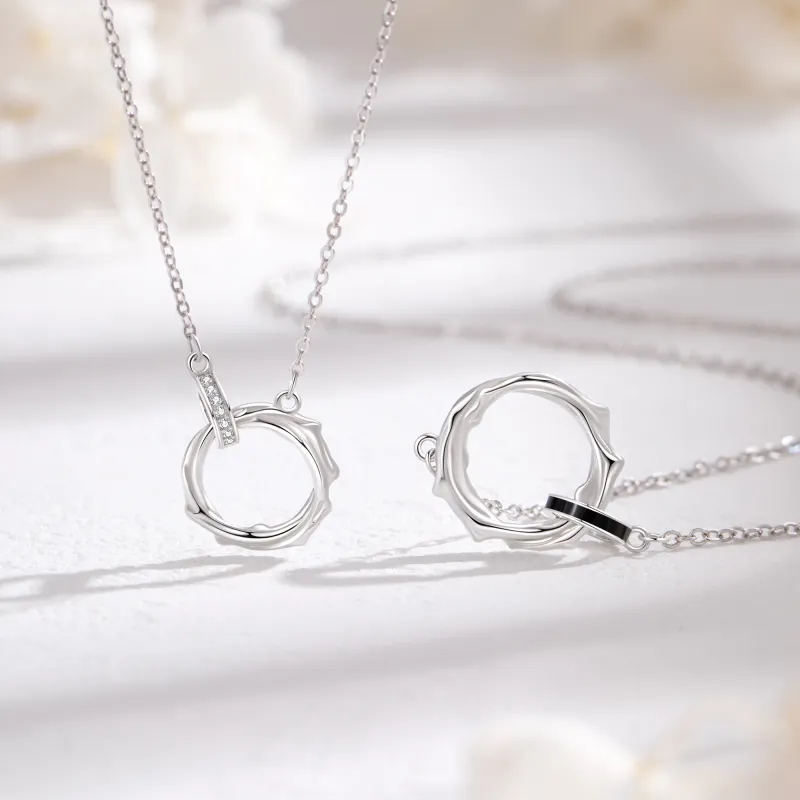 Branded Jewelry S925 Silver Necklaces Unisex-5