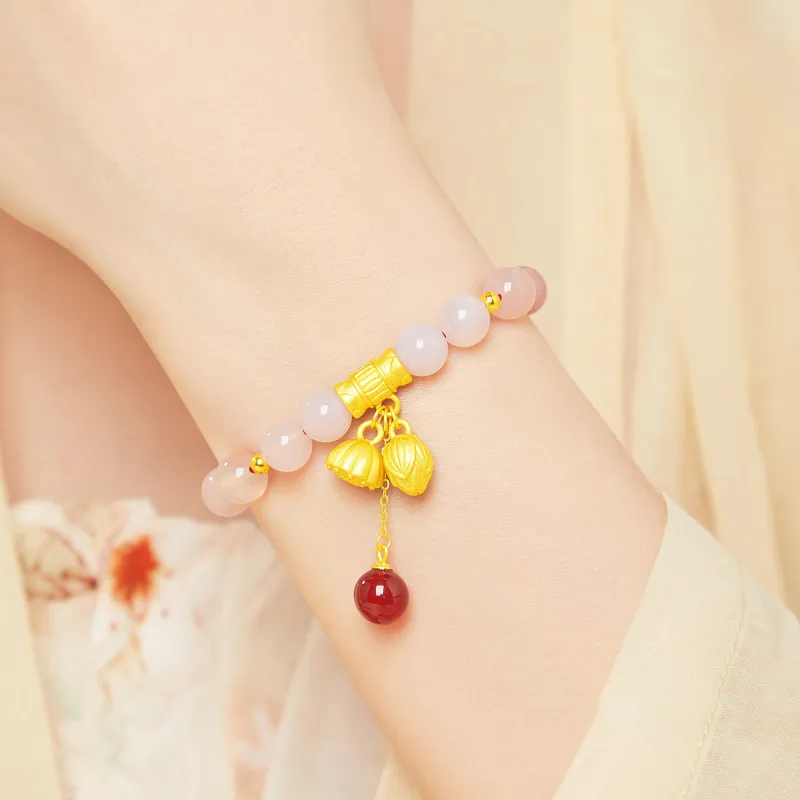 Branded Jewelry Agate Bracelets Women's-5
