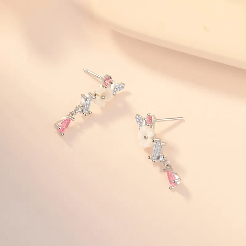 Branded Jewelry S925 Silver Earrings Women's-4