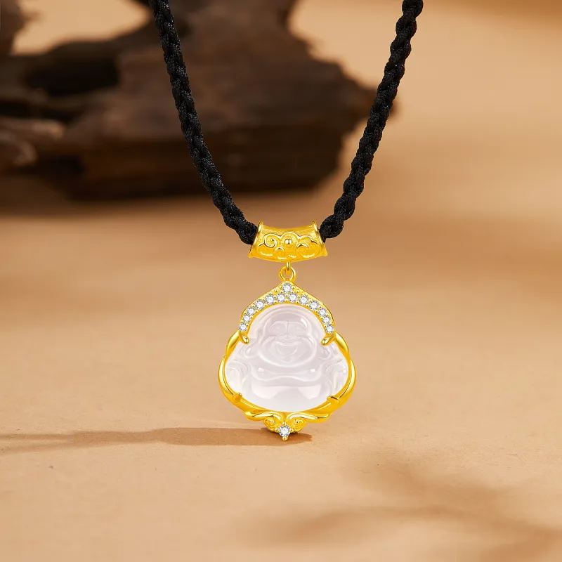Branded Jewelry Chalcedony Necklaces Women's-9