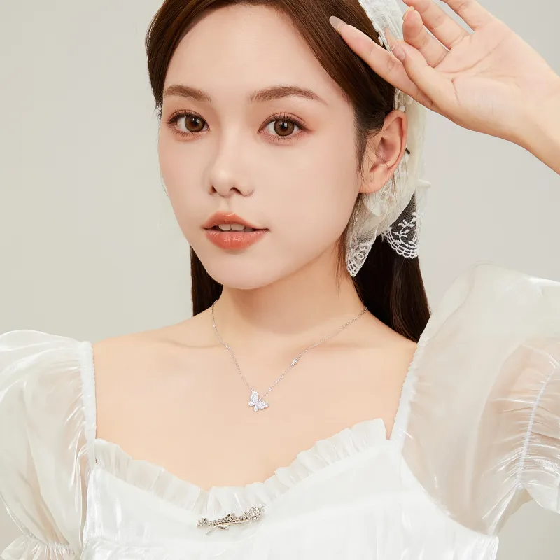Branded Jewelry S925 Silver Necklaces Women's-3