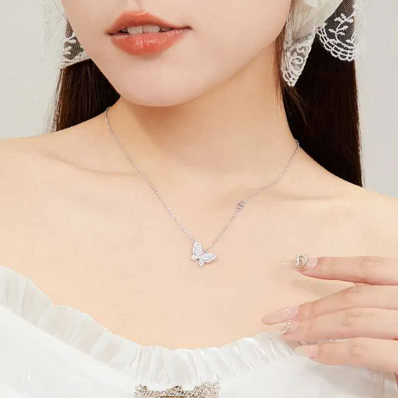 Branded Jewelry S925 Silver Necklaces Women's-5