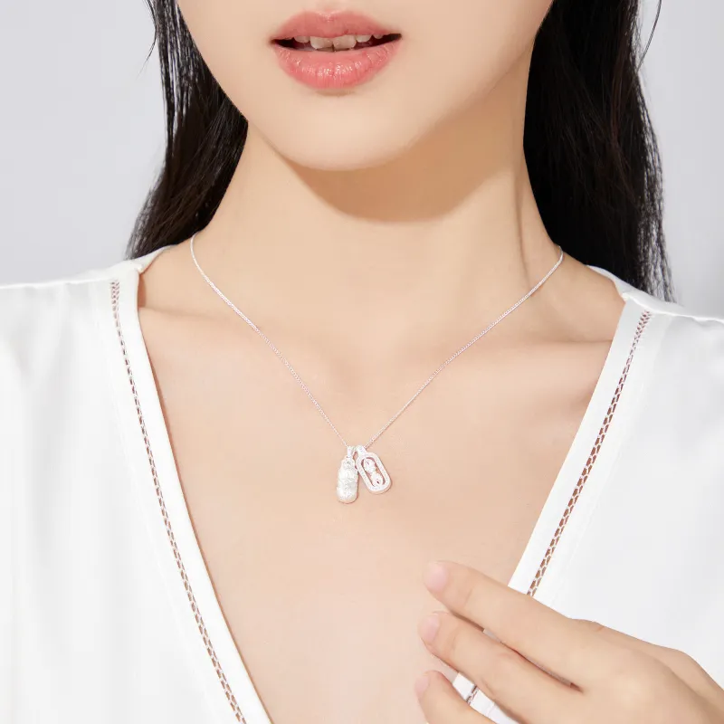 Branded Jewelry S925 Silver Necklaces Women's-1