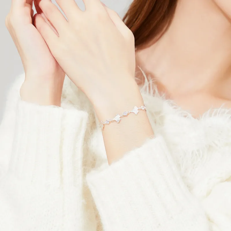 Branded Jewelry S999 Fine Silver Bracelets Women's-6