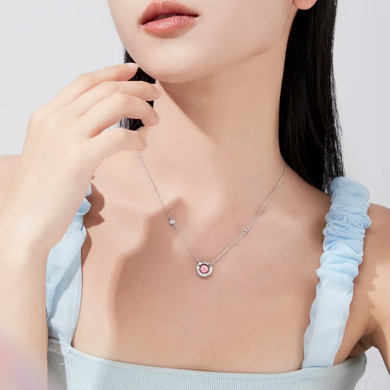 Branded Jewelry S925 Silver Necklaces Women's-17