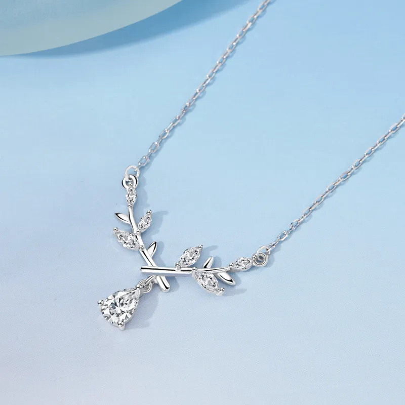 Branded Jewelry S999 Fine Silver Necklaces Women's-3