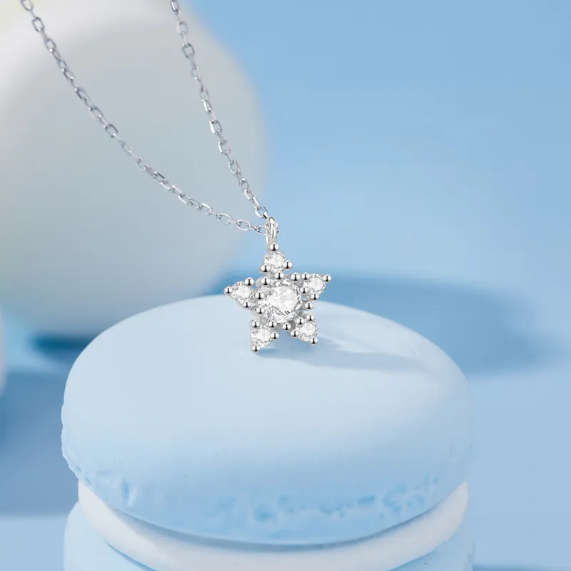 Branded Jewelry 925 Sterling Silver Necklaces Women's-3