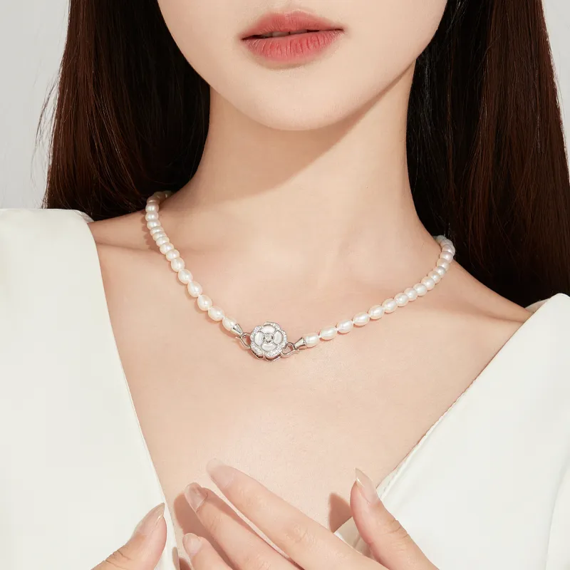 Branded Jewelry Pearl Necklaces Women's-3