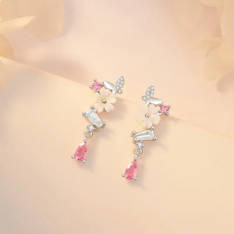 Branded Jewelry S925 Silver Earrings Women's-3