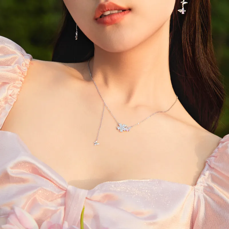 Branded Jewelry S925 Silver Necklaces Women's-2