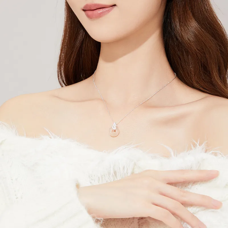 Branded Jewelry Chalcedony Necklaces Women's-1