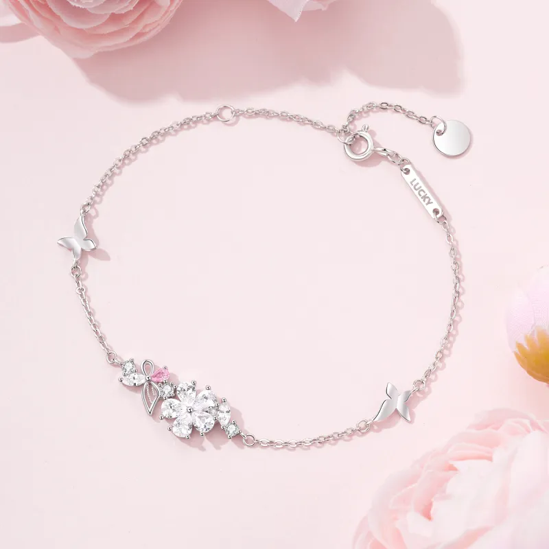 Branded Jewelry S925 Silver Bracelets Women's-5