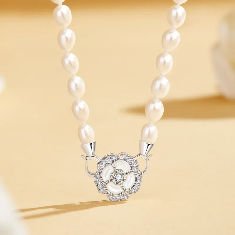 Branded Jewelry Pearl Necklaces Women's-4