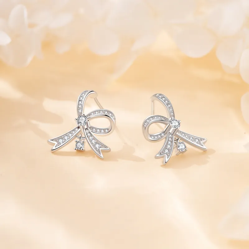 Branded Jewelry S925 Silver Earrings Women's-1