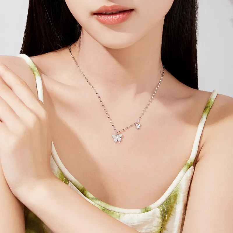 Branded Jewelry S925 Silver Necklaces Women's-6