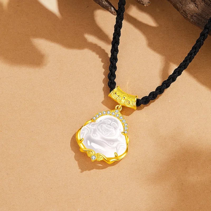 Branded Jewelry Chalcedony Necklaces Women's-11