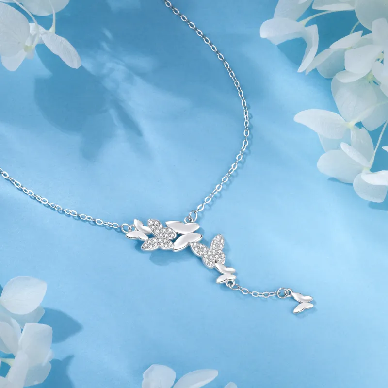 Branded Jewelry S925 Silver Necklaces Women's-1