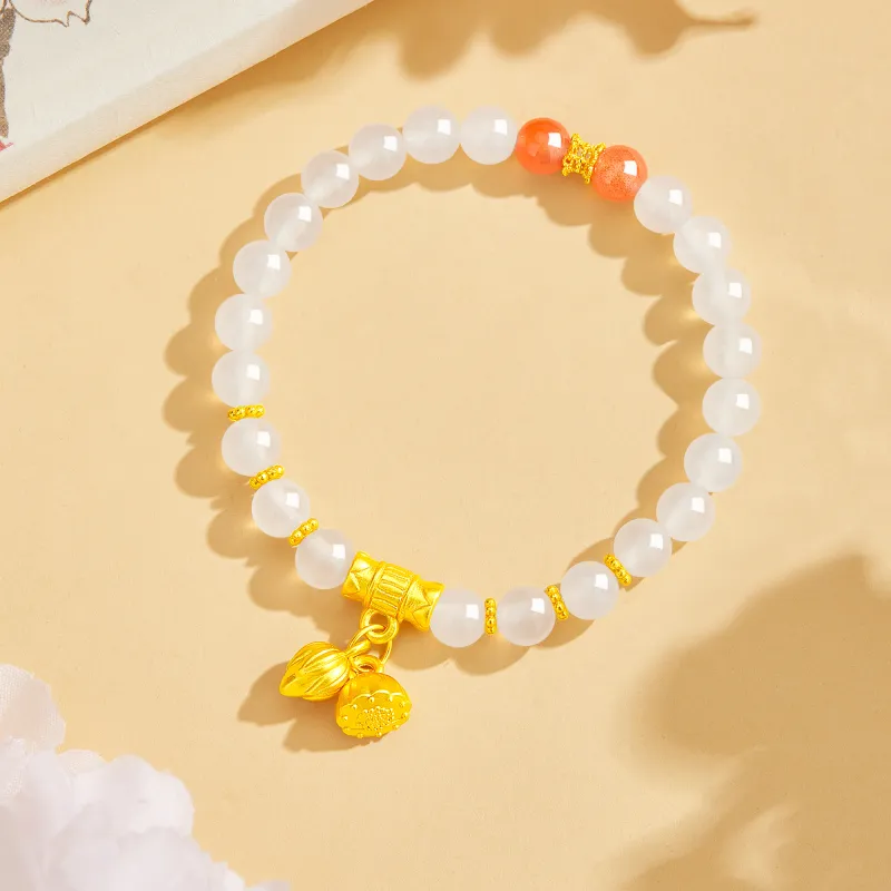 Branded Jewelry Chalcedony Jade Bracelets Women's-3