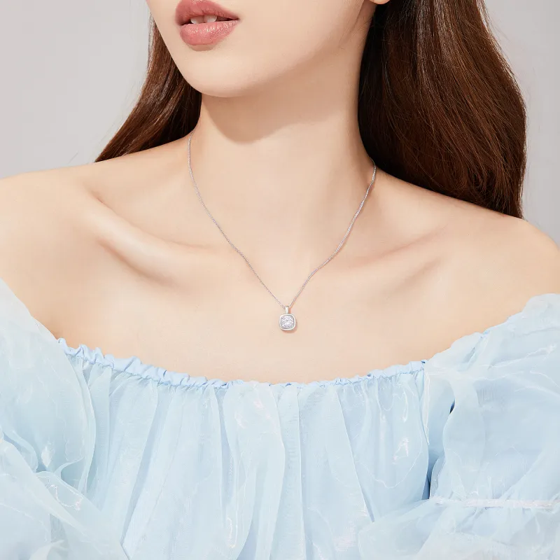 Branded Jewelry S925 Silver Necklaces Women's-5