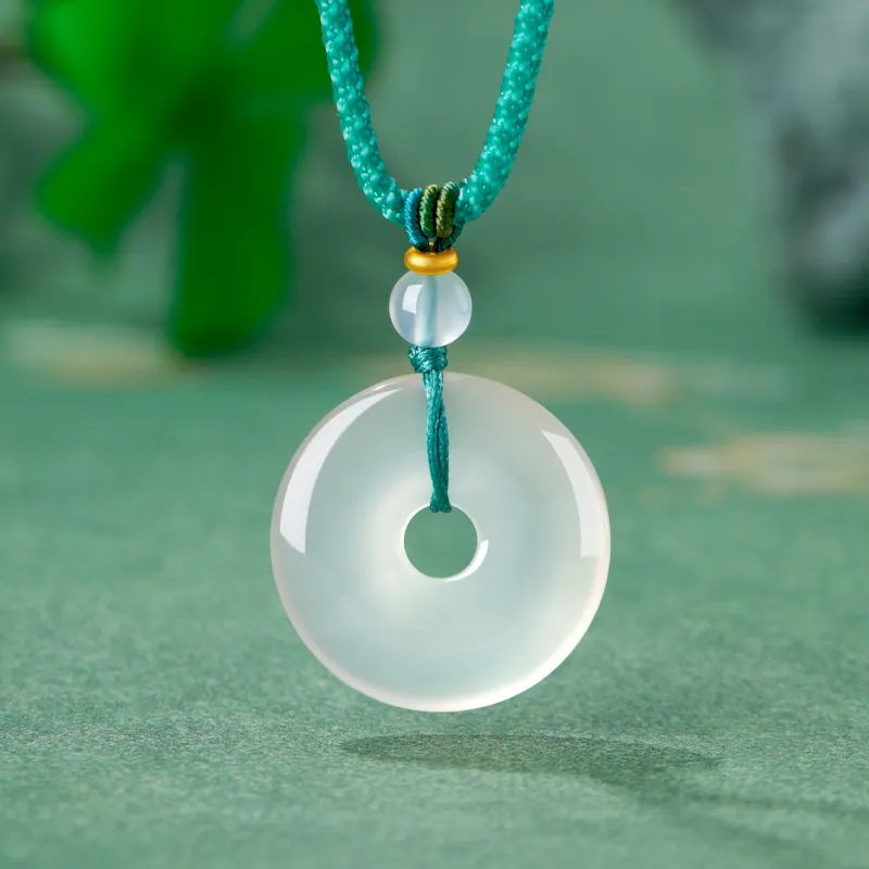 Branded Jewelry Natural Chalcedony Necklaces Women's-1