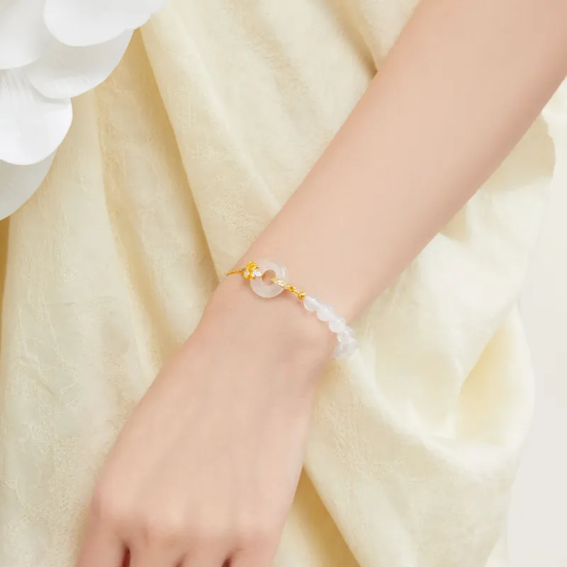Branded Jewelry Chalcedony Bracelets Women's-3