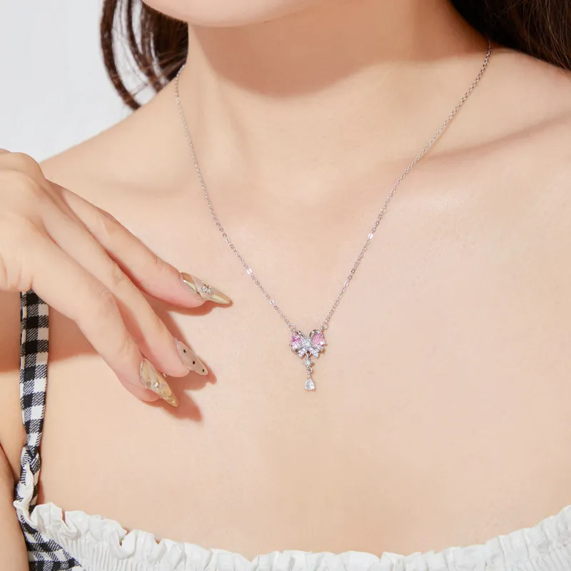 Branded Jewelry S925 Silver Necklaces Women's-3