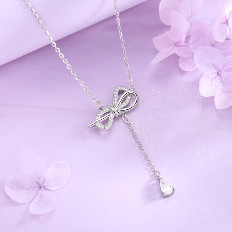 Branded Jewelry S999 Fine Silver Necklaces Women's-4