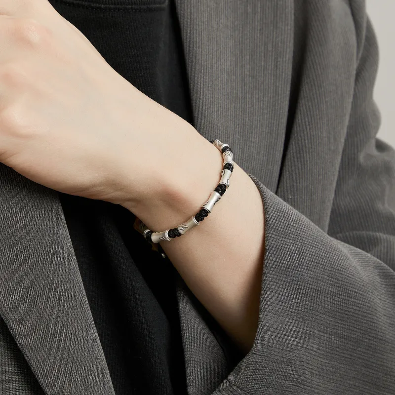 Branded Jewelry S999 Pure Silver Bracelets Unisex-3