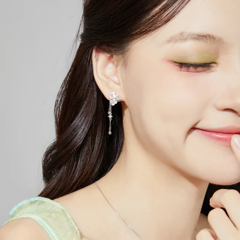 Branded Jewelry S925 Silver Earrings Women's-1